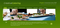 Website Design for wedding caterer.